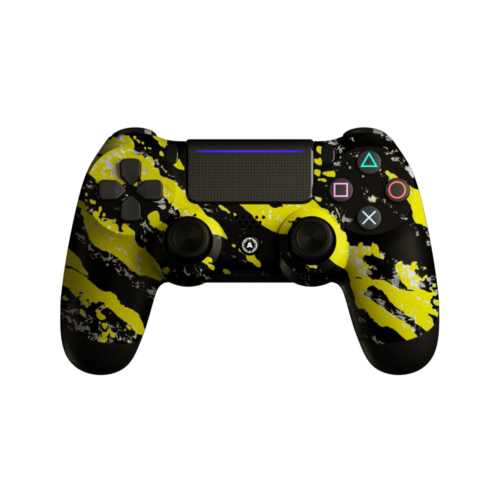 Aim Camo Yellow PS4 Controller