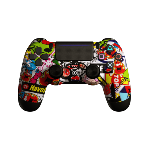 Aim Hydro StickerBomb PS4 Controller