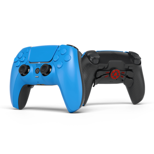 Blue Matte PS5 Aim Controller