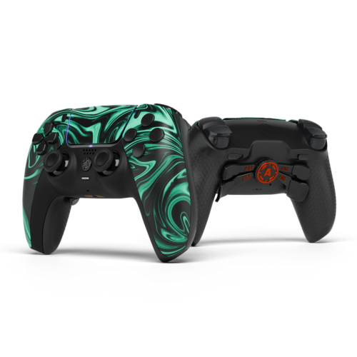 Caustic Green PS5 Aim Controller