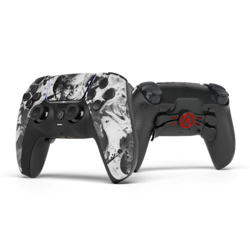 Joker White PS5 Aim Controller