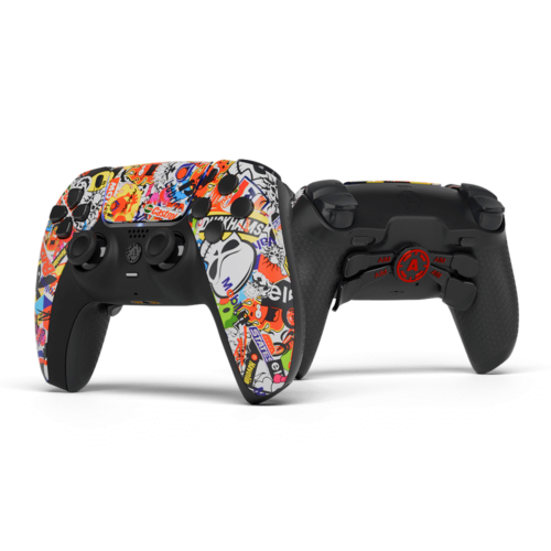 Sticker Bomb PS5 Aim Controller