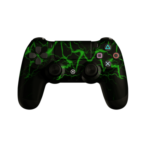 PS4 Controllers Aim Storm Green Full