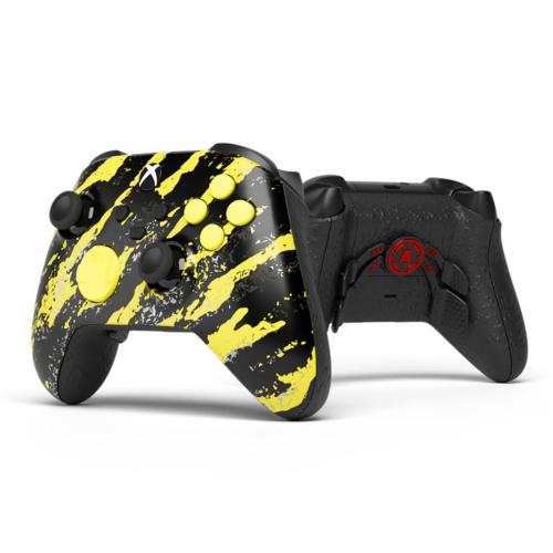 Aim Camo Yellow Xbox Series X